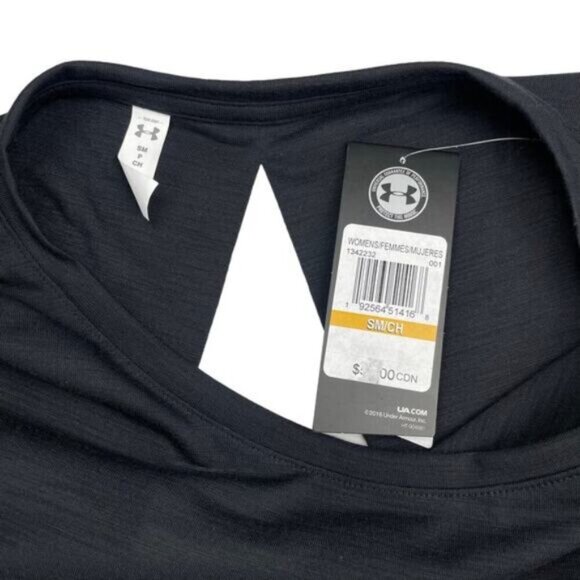 UA Whisperlight Long Sleeve Gray Top Womens Size Small - Picture 7 of 8